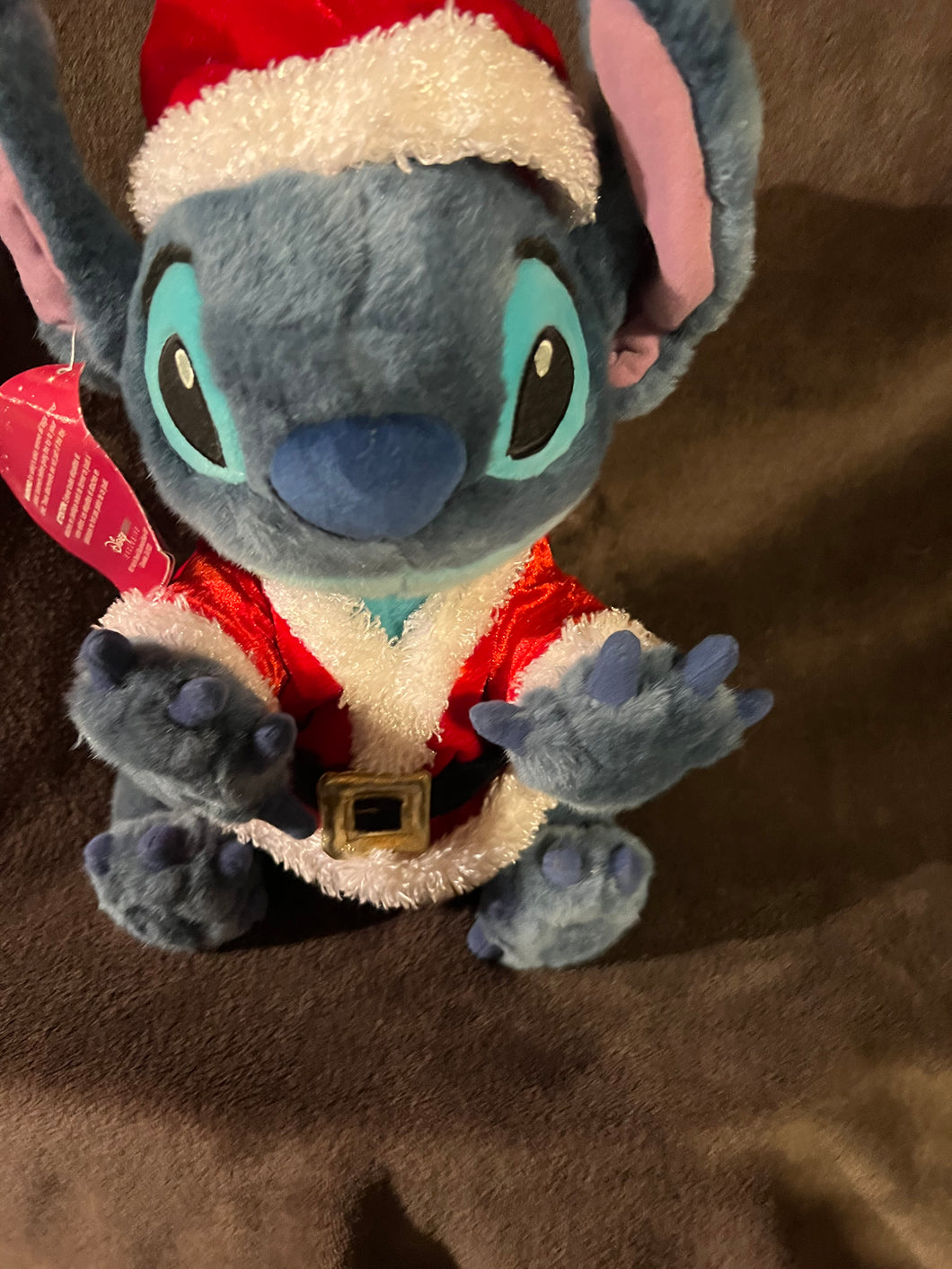 Disney Lilo and Stitch Stitch As Santa Claus with tags