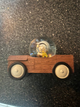 Load image into Gallery viewer, Charlie Brown Snow Globe Box Car Not an Ornament Actual Car
